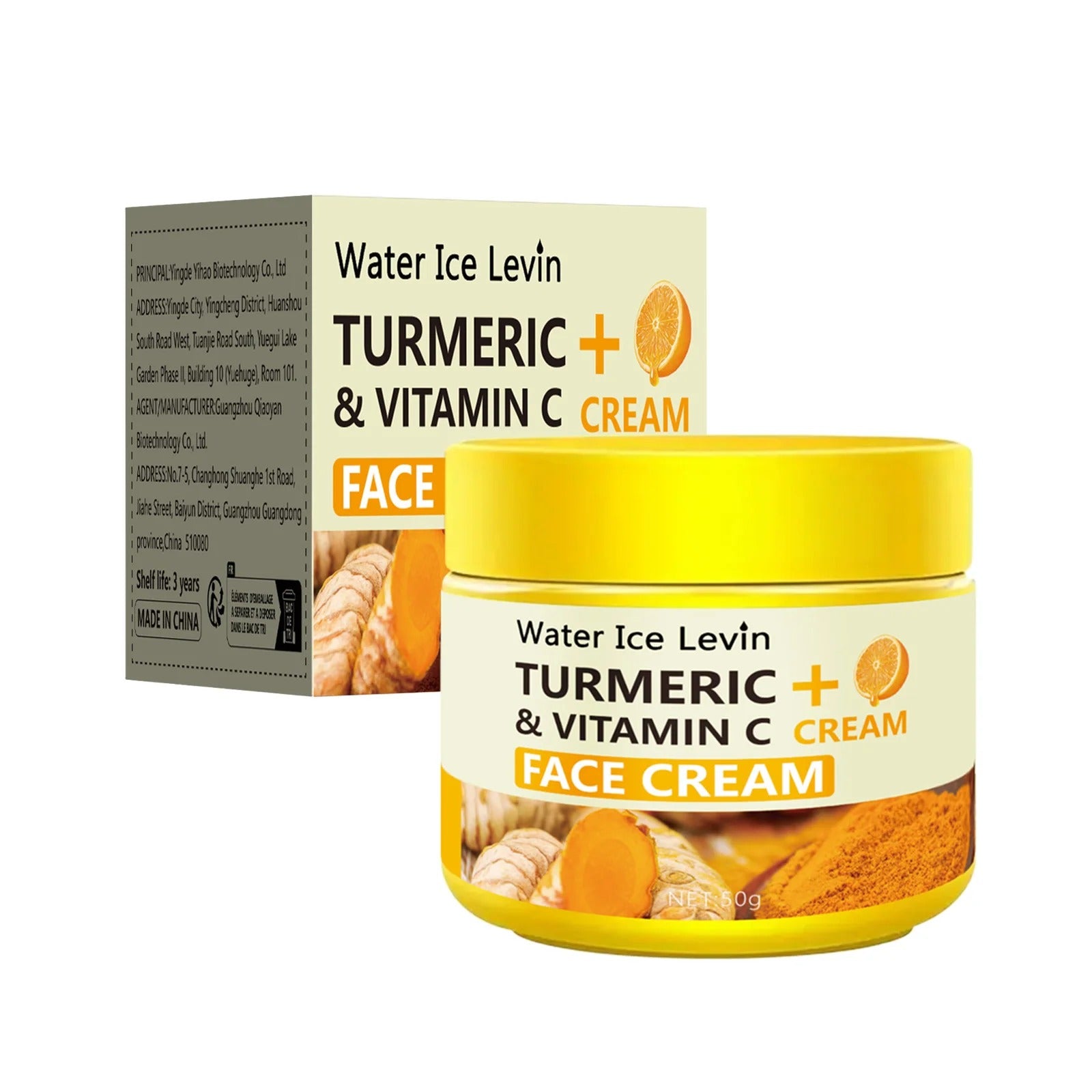 Water Ice Levin Turmeric + Vitamin C Face Cream